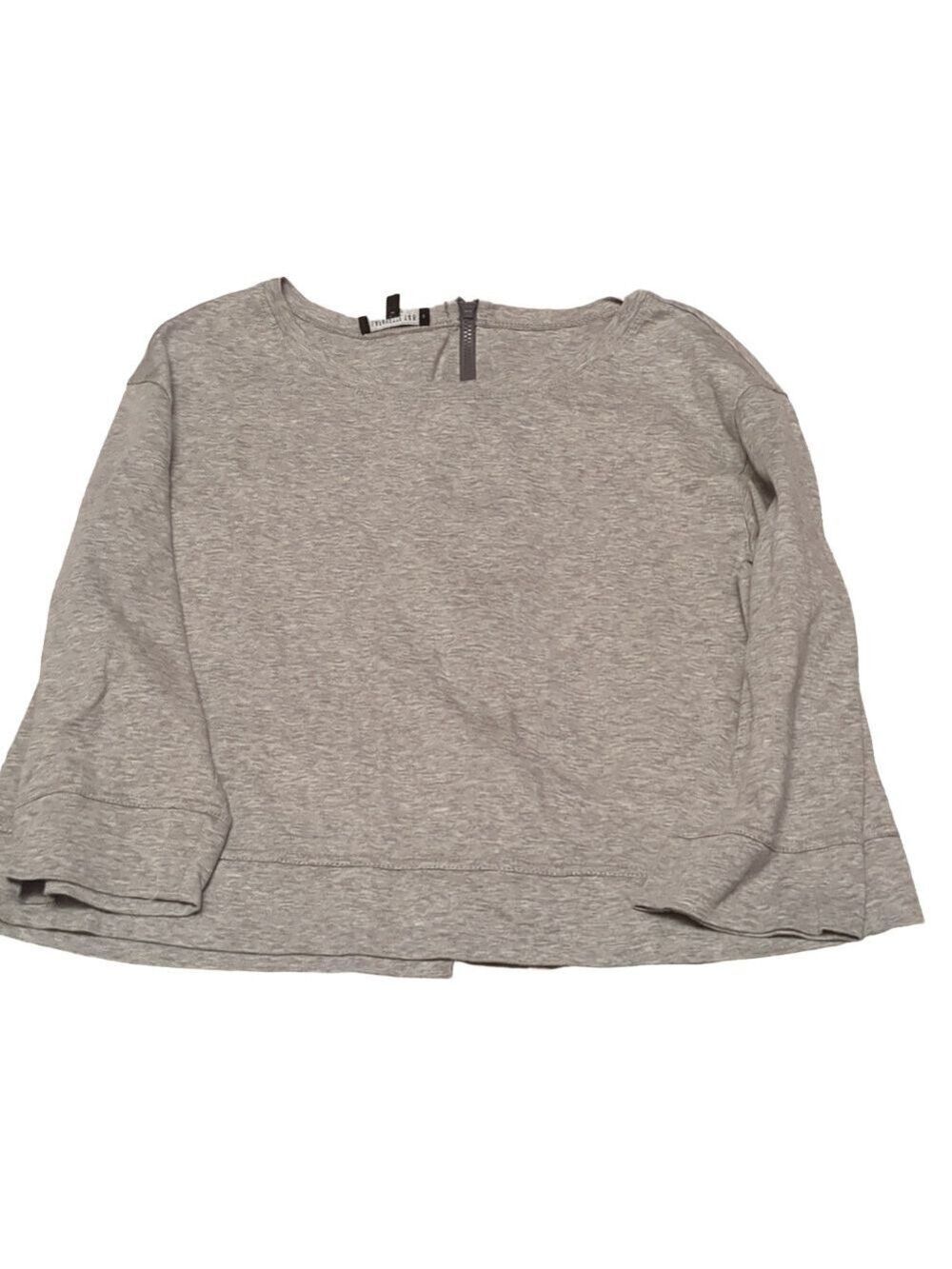 Lafayette 148 3/4 sleeve crop top size small